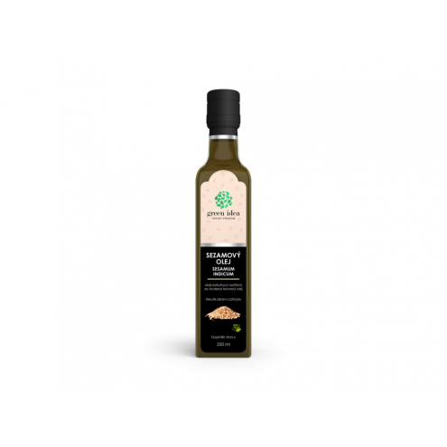Green Idea Sezamový olej, 250 ml.